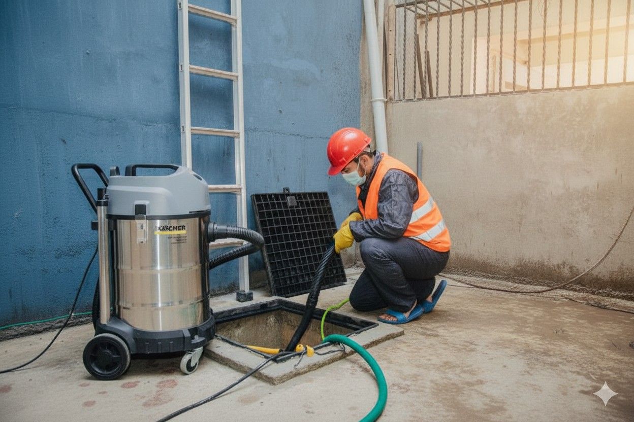 Underground Tank Cleaning